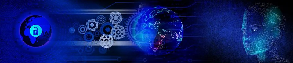 Techno-logy-1114 Stock Illustration