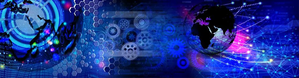 Techno-logy-1115 Stock Illustration