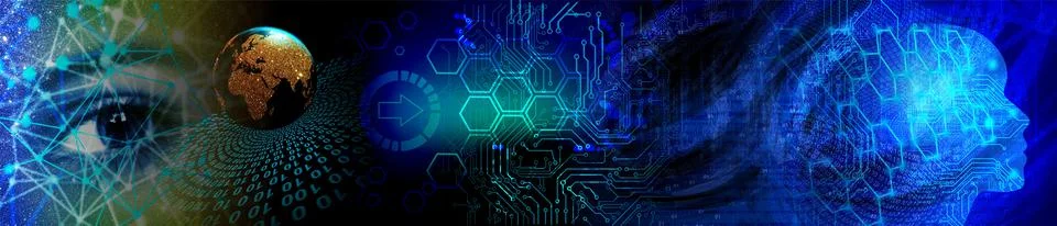 Techno-logy-1116 Stock Illustration