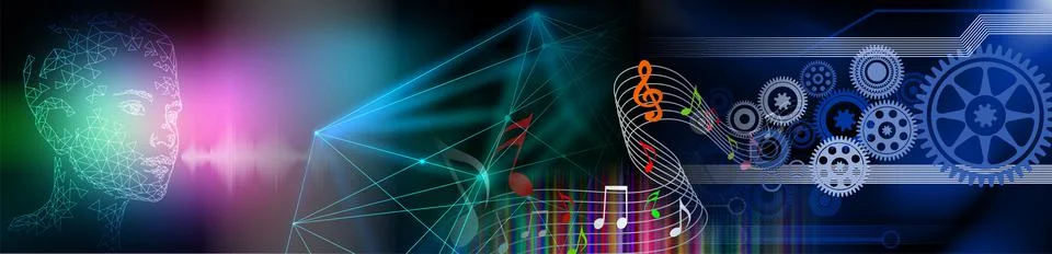 Techno-logy-1119 Stock Illustration