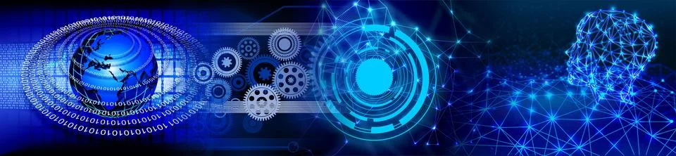 Techno-logy-1120 Stock Illustration