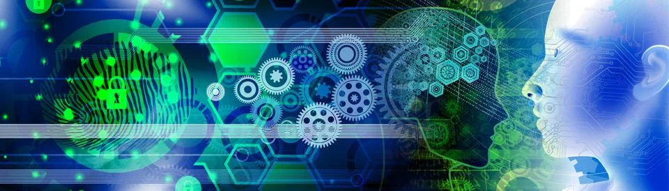 Techno-logy-1123 Stock Illustration