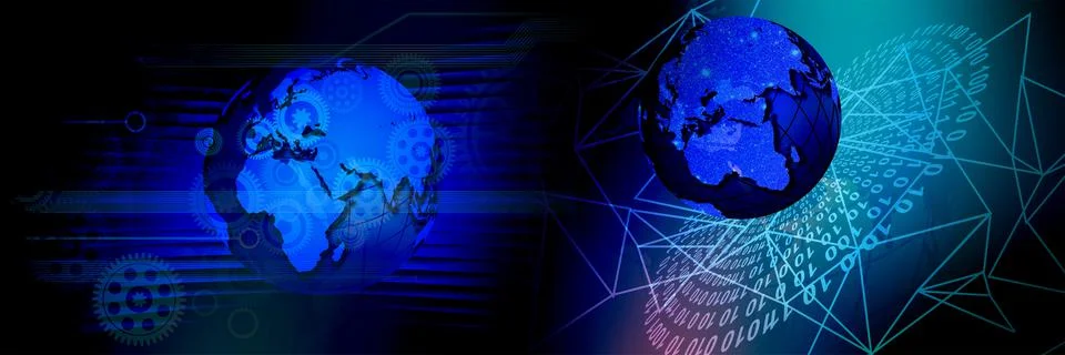 Techno-logy-1124 Stock Illustration