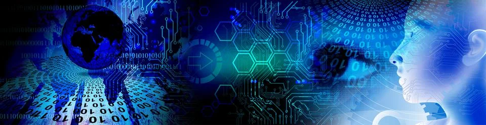 Techno-logy-1127 Stock Illustration
