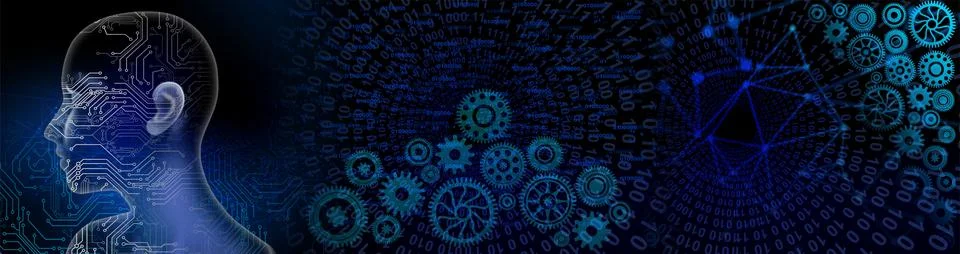 Techno-logy-1133 Stock Illustration