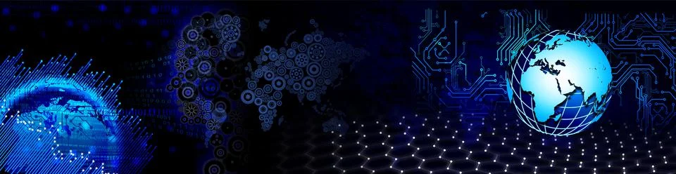 Techno-logy-1138 Stock Illustration