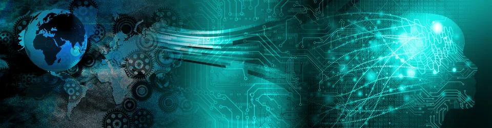 Techno-logy-1139 Stock Illustration