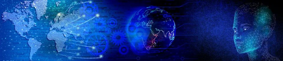 Techno-logy-1140 Stock Illustration