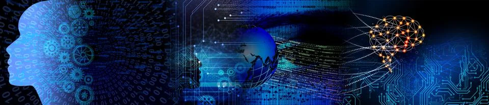 Techno-logy-1148 Stock Illustration