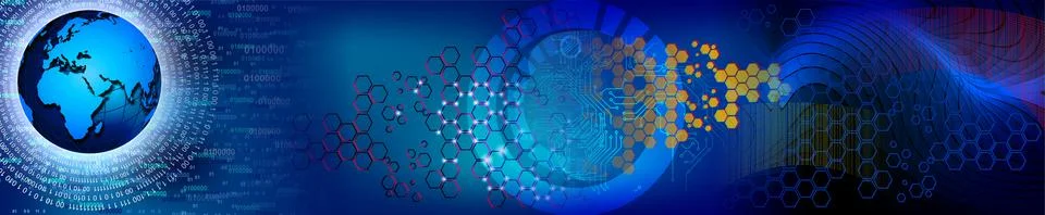 Techno-logy-1153 Stock Illustration
