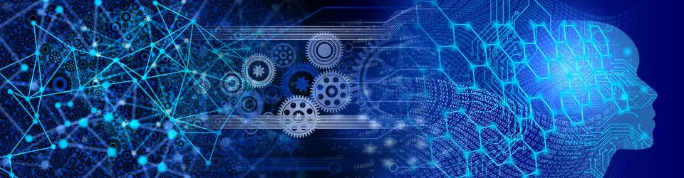 Techno-logy-1158 Stock Illustration