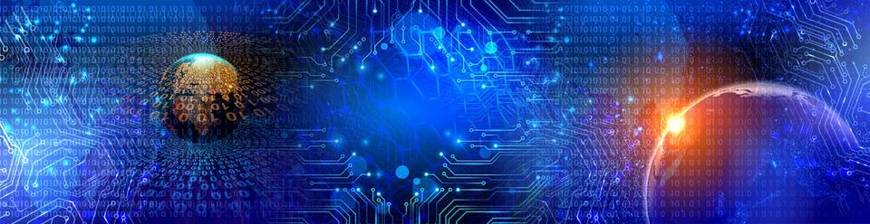 Techno-logy-1167 Stock Illustration