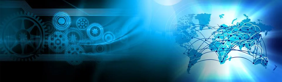 Techno-logy-1169 Stock Illustration