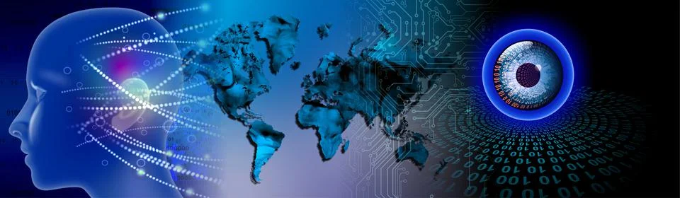 Techno-logy-1171 Stock Illustration