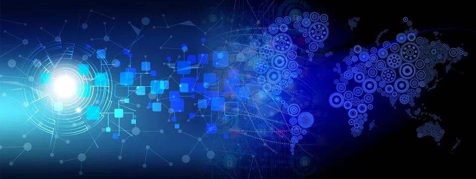Techno-logy-1180 Stock Illustration