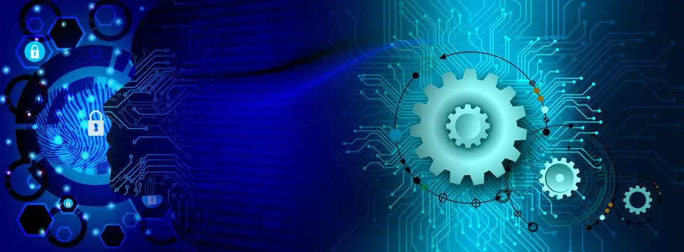 Techno-logy-1181 Stock Illustration