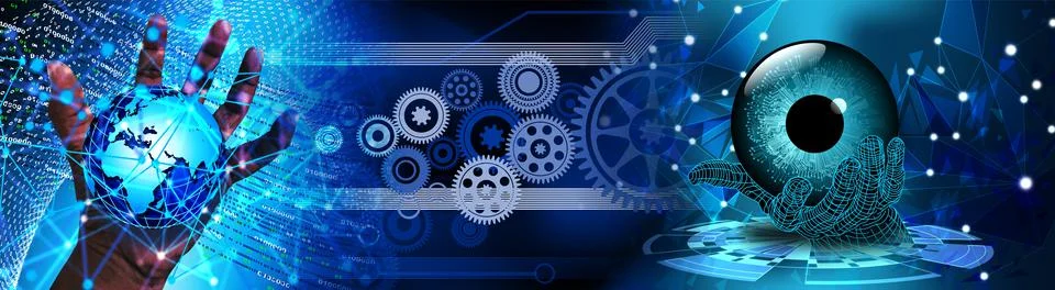 Techno-logy-1192 Stock Illustration
