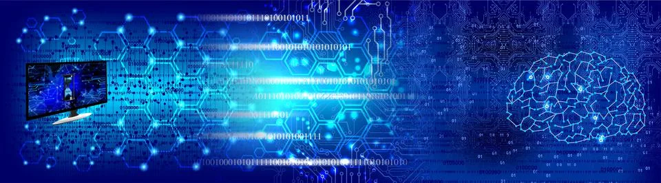 Techno-logy-1195 Stock Illustration