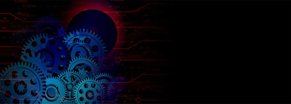 Techno-logy-1226 Stock Illustration