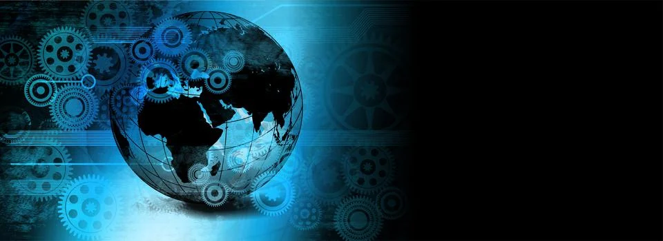 Techno-logy-1237 Stock Illustration