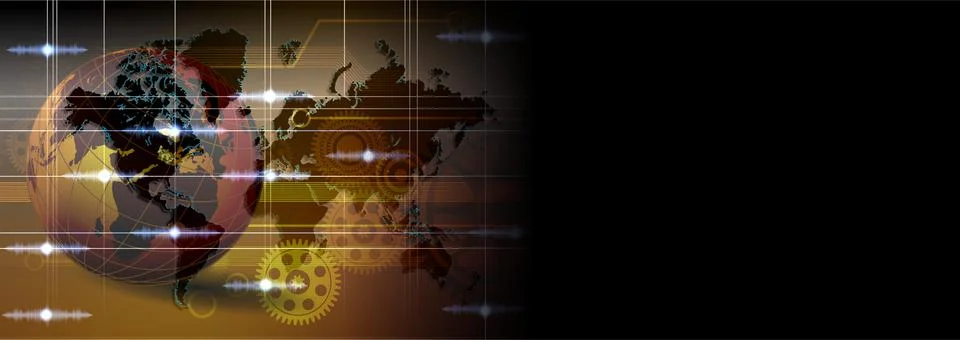 Techno-logy-1254 Stock Illustration