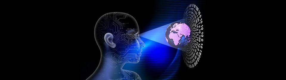 Techno-logy-1278 Stock Illustration