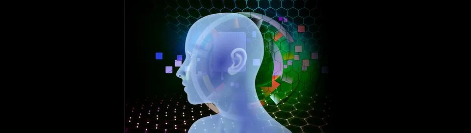 Techno-logy-1293 Stock Illustration