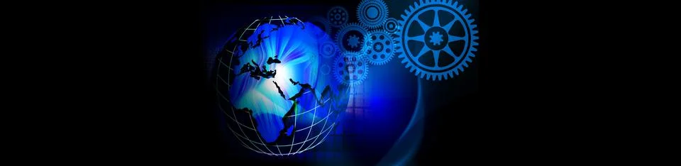 Techno-logy-1333 Stock Illustration
