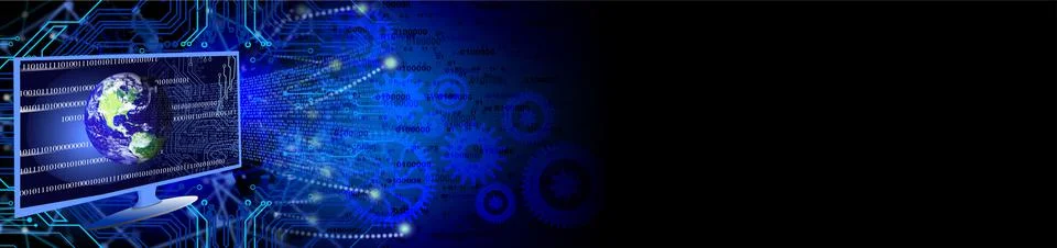 Techno-logy-1370 Stock Illustration