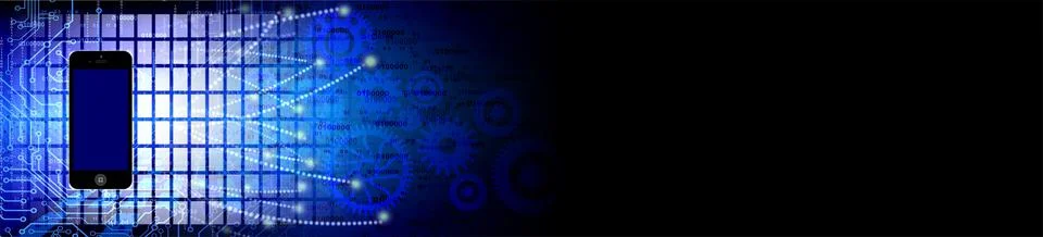 Techno-logy-1372 Stock Illustration