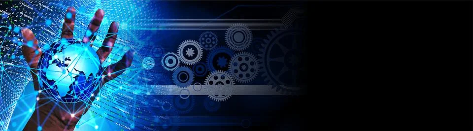 Techno-logy-1405 Stock Illustration