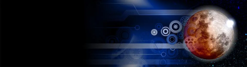 Techno-logy-1406 Stock Illustration