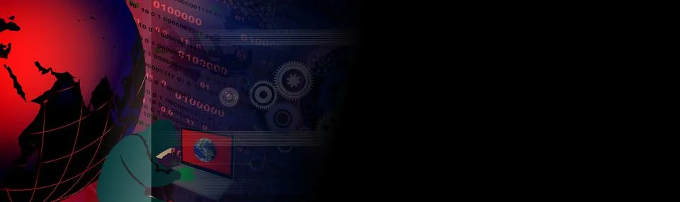 Techno-logy-1408 Ilustração Stock