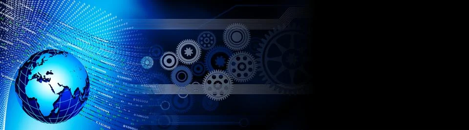 Techno-logy-1409 Stock Illustration