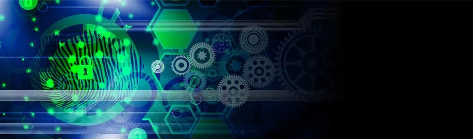 Techno-logy-1411 Stock Illustration