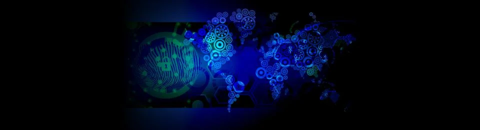 Techno-logy-1434 Stock Illustration