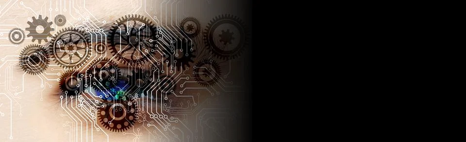 Techno-logy-1443 Stock Illustration
