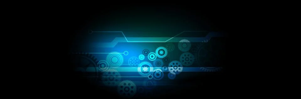 Techno-logy-1456 Stock Illustration