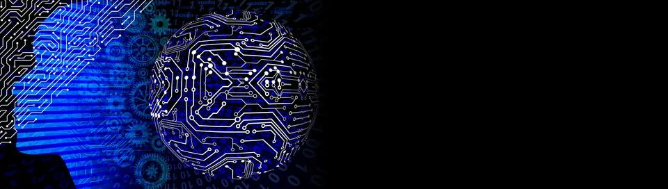 Techno-logy-1476 Stock Illustration