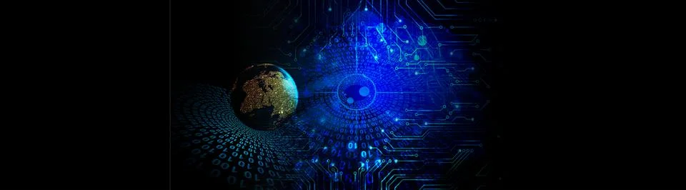 Techno-logy-1484 Stock Illustration