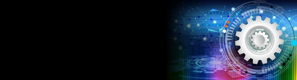 Techno-logy-1524 Stock Illustration