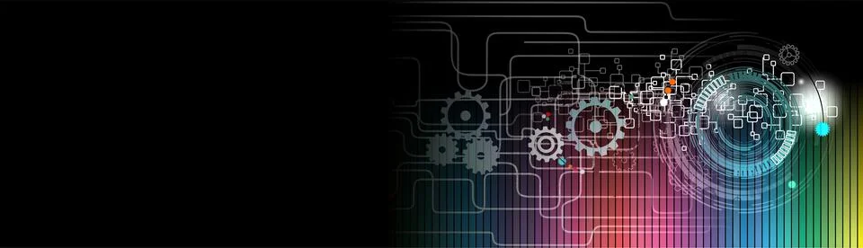Techno-logy-1533 Stock Illustration