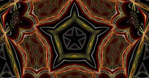 Techno Neon Lines Elegant Geometric Pattern Distorted Loop Background Stock Footage 156418224