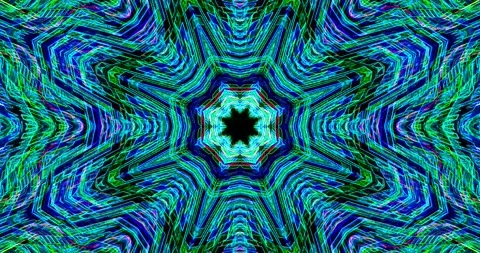 Techno Neon Lines Elegant Geometric Pattern Distorted Loop Background Stock Footage 156420654