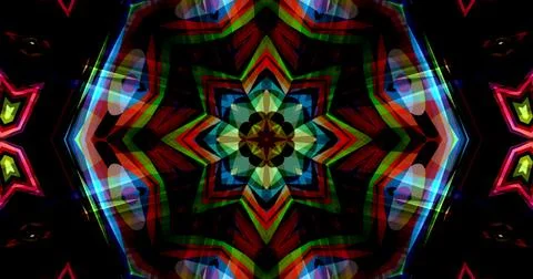 Techno Pixel Abstract Geometric Symmetric Pattern Cyber Tech イラスト素材