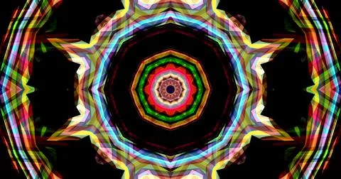 Techno Pixel Abstract Geometric Symmetric Pattern Cyber Tech 스톡 일러스트
