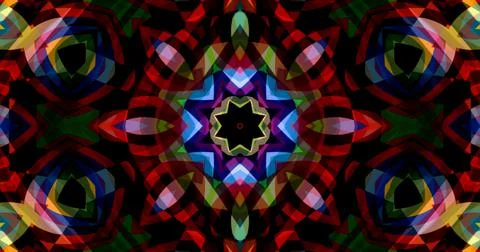 Techno Pixel Abstract Geometric Symmetric Pattern Cyber Tech Illustrazione stock