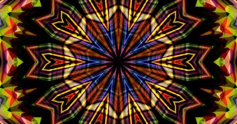 Techno Pixel Abstract Geometric Symmetric Pattern Cyber Tech Illustrazione stock
