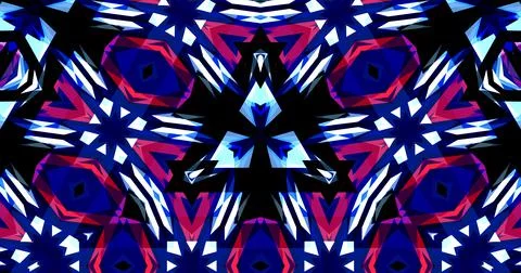 Techno Pixel Abstract Geometric Triangle Pattern 스톡 일러스트