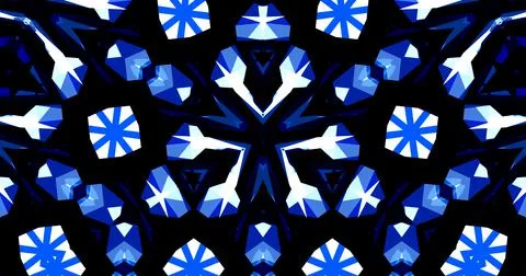 Techno Pixel Abstract Geometric Triangle Pattern 库存插图